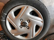 Opony 185x65x15 z felgami i kołpakami 