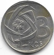 Czechosłowacja 3 kor.1968