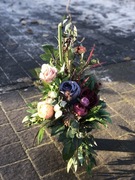 Bukiet do wazonu nagrobnego