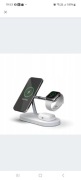 Stacja Ładująca 5 w 1 Biała Szybka ładowarka iPhone MagSafe