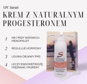 Krem z Naturalny NPC SARATI z USA  NR 1. WSPARCIE KOBIET