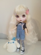 Lalka Blythe blondynka z ubrankiem nowa prezent doll