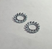 Podkładka ząbkowana zewnętrznie fi 8 NIERDZEWNA  DIN 6798 1000 szt.