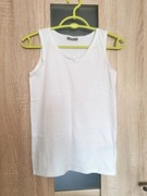 Biała podkoszulka na ramiączkach rozmiar 146