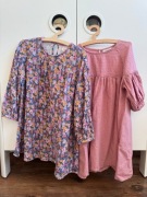 Zestaw sukienek 110 Kappahl i Zara