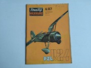 Mały Modelarz nr 6/1987, Samolot myśliwski PZL P-24 G