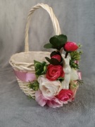 Koszyk Wielkanocny z polskiej wikliny 