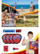 Gra w piłkę na rzepy dla 4 osób