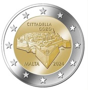 Malta 2024 2 euro € okolicznościowe Cytadela Gozo UNC OKAZJA