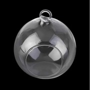 kule wiszące szklane wiszące wazony doniczki ozdoby wiszące cztery sztuki