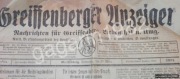 Gryfów Śląski - Greiffenberger Anzeiger 1924