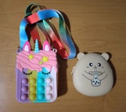 Torebka jednorożec Popit i portfel dla dziewczynki 