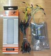 Płytka stykowa MB-102 830 z kabelkami i zasilaniem MB102 