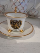 Filiżanka z talerzykiem komplet