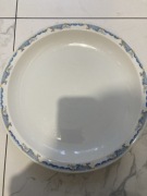 Ćmielów duży talerz PRL 31 cm