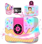Aparat cyfrowy dla dzieci kolorowy z grami 
