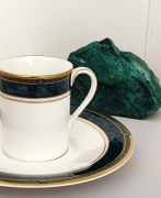 **dla MĘŻCZYZNY**zielona filiżanka BILTMORE porcelana Royal Doulton