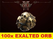 PATH OF EXILE 2 - 100 EXALTED ORB ORBS ORBY l NOWA LIGA EARLY ACCESS 