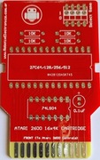 Płytka PCB kartridża do Atari 2600, 16x4k