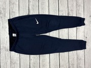 Nike Dri-Fit Skinny Granatowe Spodnie Dresowe Dresy Rozmiar M