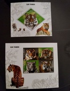 FAUNA TYGRYSY congo kongo  2019 seria + blok