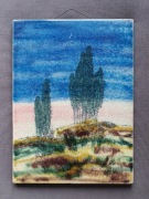 Płyta Karlsruher Majolika, projekt Werner Meschede 1920-35, sygn. 7618