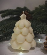 Świeca sojowa  Choinka 130 g  ręcznie robiona