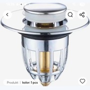 Korek klik klak do umywalki, brodzika. 