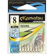 Kamatsu Iseama 1 Czarny Nikiel Oczko 10 PCS