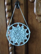 Świąteczna zawieszka handmade 