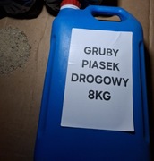 Piasek drogowy piasek kwarcowy gruby piasek na posypanie chodnika lod sol 