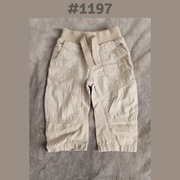 Spodnie bojówki cargo 9-12 miesięcy 74-80cm George 