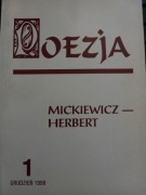 Poezja Nr.1 grudzień 1998/Mickiewicz-Herbert