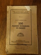 100 przepisów przyrządzania ryb morskich 1930 r.