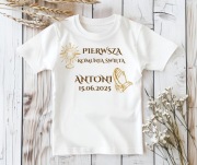 Koszulki PIERWSZA KOMUNIA  ŚWIĘTA PERSONALIZACJA IMIE DATA 