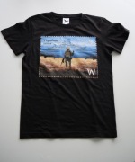 T-Shirt z nadrukiem pocztówki "Rosyjski statek"