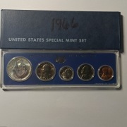 1966 Special Mint Set USA 40% Srebro 