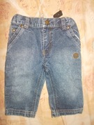 Timberland jeansy chłopięce r.6/9miesięcy