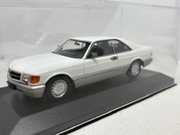 1/43 Mercedes-Benz 560 SEC white Minichamps/Maxichamps