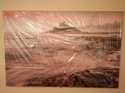 St. Michael's Mount / Mount St Michel zafoliowany obraz 