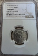 2zł Głowa Kobiety 1934r NGC AU DETAILS