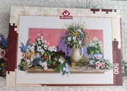 Puzzle 500 elem.Art puzzle Spring flowers,kompletne,