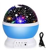 Obrotowy projektor gwiazd LED