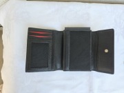 Ekskluzywny Portfel Damski Valentini Black & Red Diamond