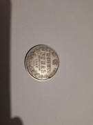 Moneta rubl 1848 Petersburg 
