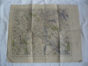 STARA MAPA SZTABOWA 1:100000 BUK WIELKOPOLSKA 1921 r.