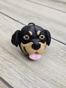 Uroczy Rottweiler Brelok i Magnes na Lodówkę 2w1 3D - Druk3d Keychain 