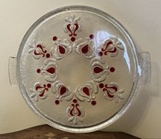 Walther Glass. Przepiękna kryształowa patera na ciasto/tort 34 cm