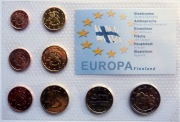 FINLANDIA  1999 - 2002 ZESTAW 1 CENT - 2 EURO  MENNICZE  !!!!!!!!