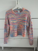 Kolorowy miękki sweter Sinsay 